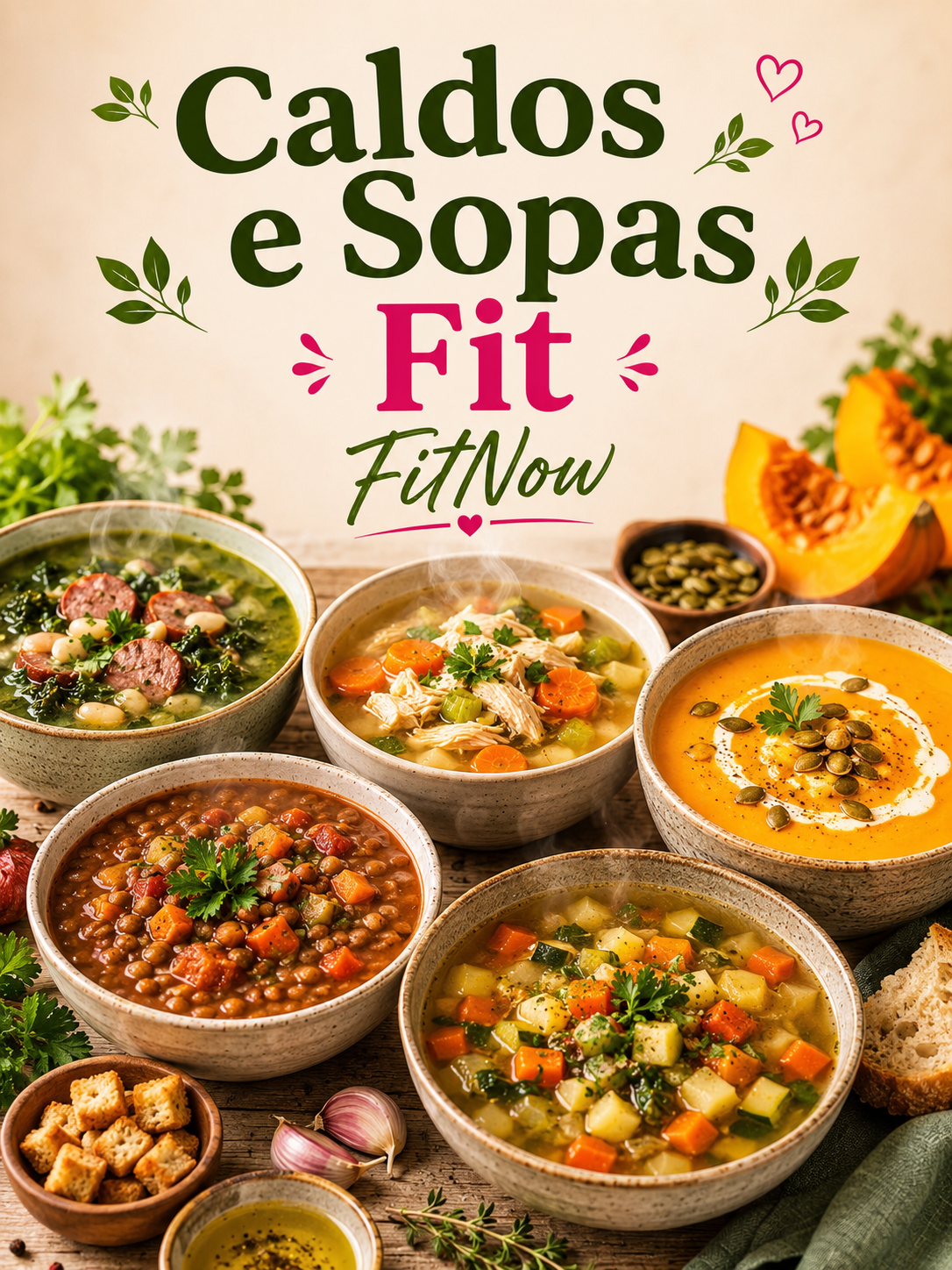 Caldos e Sopas Fit para o inverno