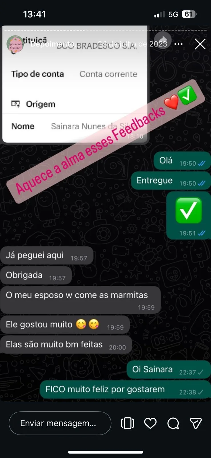 Depoimento cliente FitNow