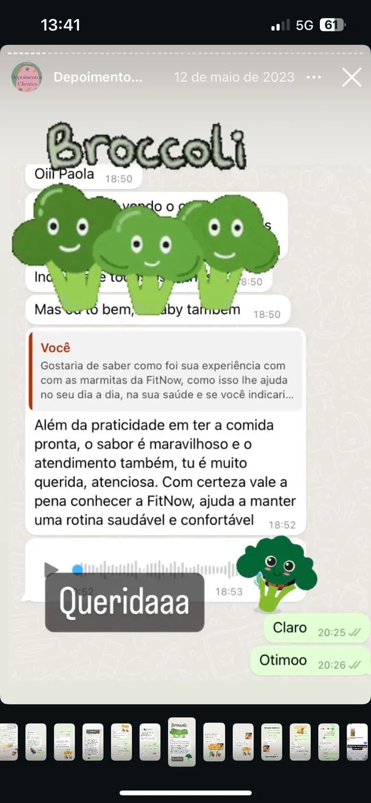 Depoimento cliente FitNow