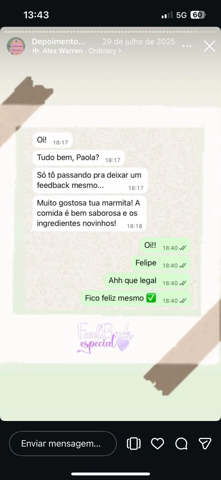 Depoimento cliente FitNow