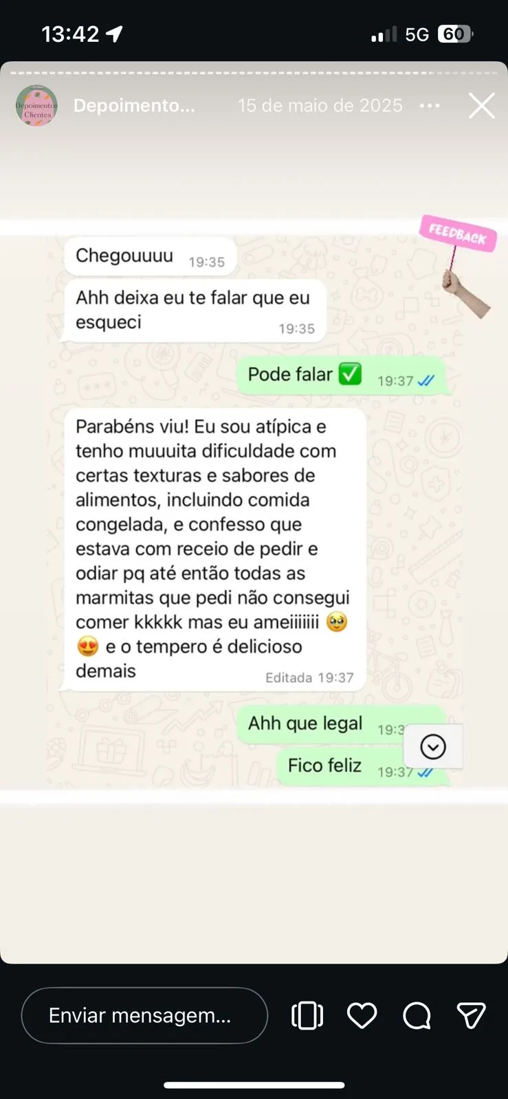 Depoimento cliente FitNow
