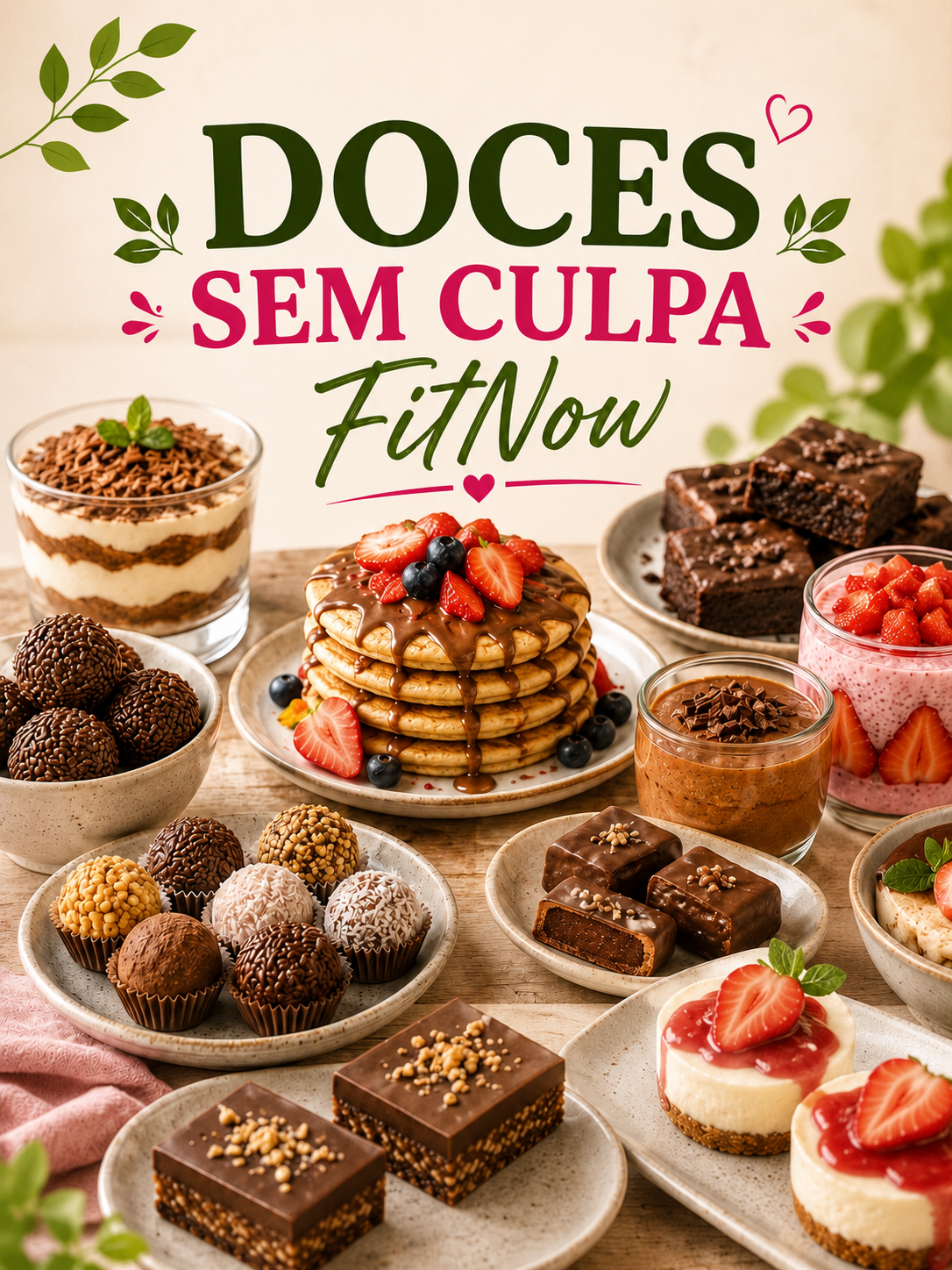 Doces sem culpa FitNow