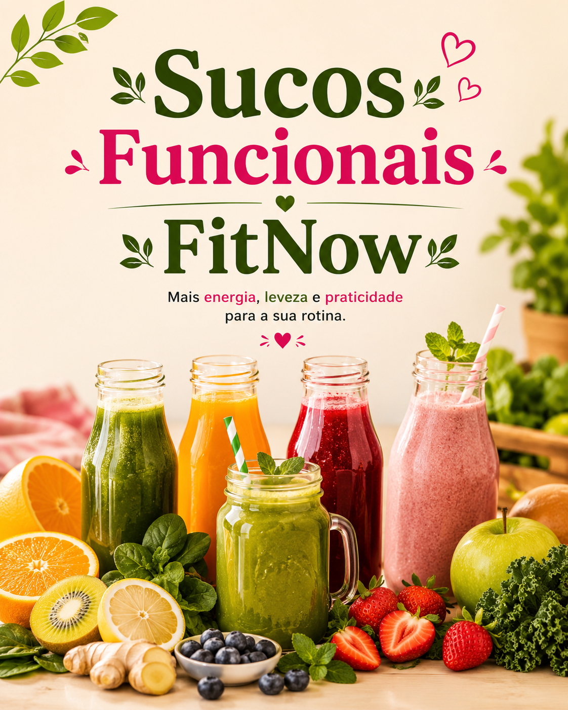 Sucos Funcionais FitNow